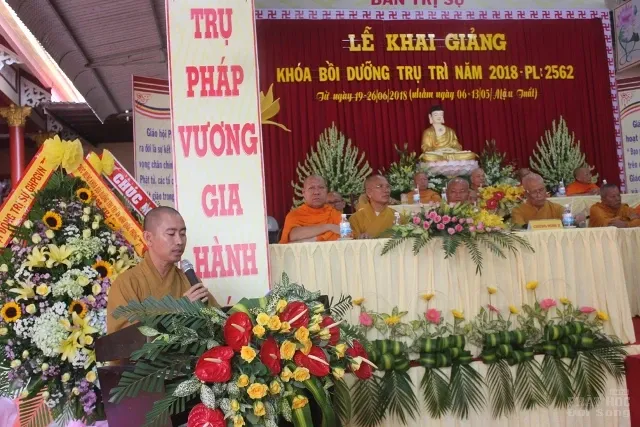 Sóc Trăng: Khai mạc khóa bồi dưỡng trụ trì năm 2018 13 Sóc Trăng: Khai mạc khóa bồi dưỡng trụ trì năm 2018 image-1731946541550