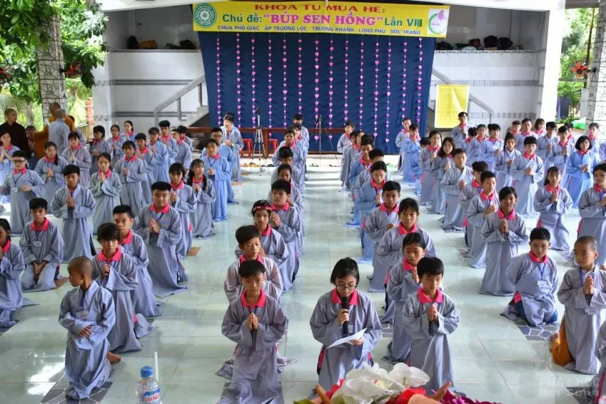 Sóc Trăng: Khóa tu mùa hè Búp Sen Hồng - lần 8 3 Sóc Trăng: Khóa tu mùa hè Búp Sen Hồng - lần 8 image-1731943397263