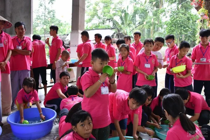 Sóc Trăng: Khóa tu mùa hè Búp Sen Hồng - lần 8 image-1731943419942