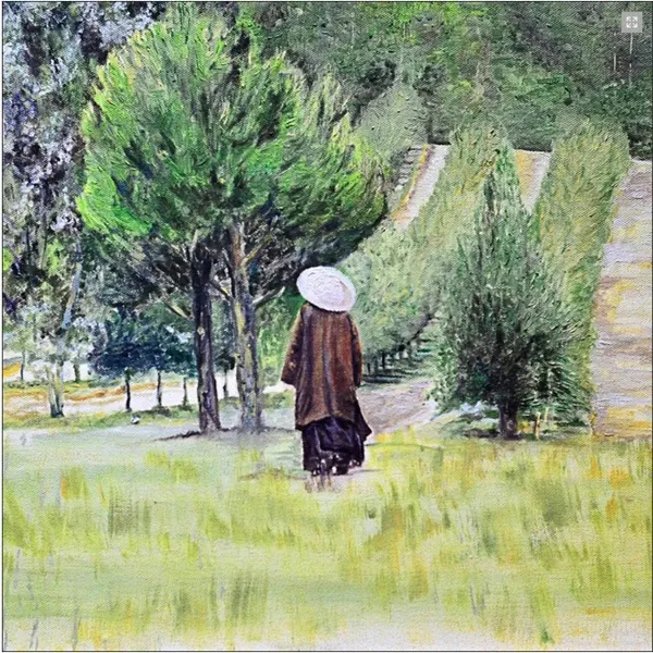 Sự bình dị trong những bức họa của Làng Mai image-1731748425840