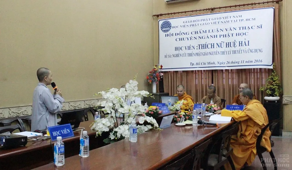 Sư cô Thích nữ Đức Tuệ bảo vệ luận văn tại Học viện PGVN TP.HCM Sư cô Thích nữ Đức Tuệ bảo vệ luận văn tại Học viện PGVN TP.HCM image-1731933309259