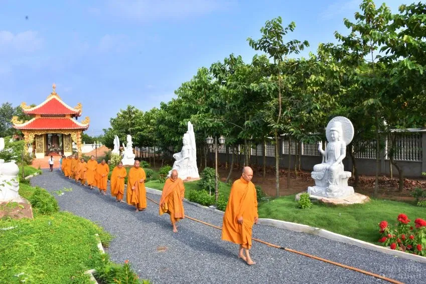 Tân Biên: Tịnh xá Trúc Lâm tổ chức lễ Phật đản PL 2562 – DL 2018 image-1731932798035