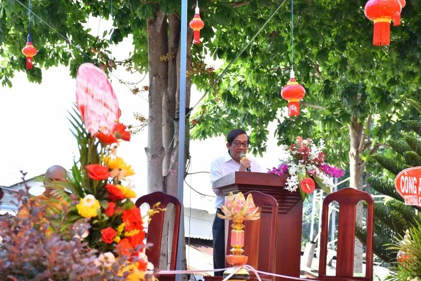 Tân Biên: Tịnh xá Trúc Lâm tổ chức lễ Phật đản PL 2562 – DL 2018 image-1731932812720