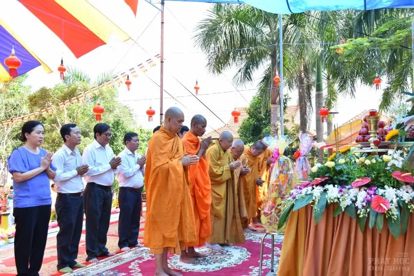 Tân Biên: Tịnh xá Trúc Lâm tổ chức lễ Phật đản PL 2562 – DL 2018 image-1731932814421