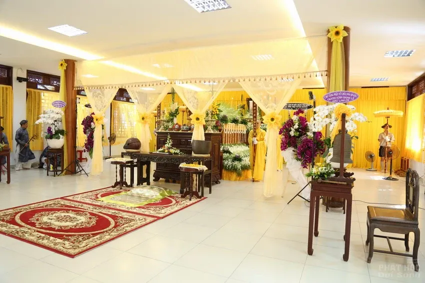 Tang lễ cố HT Thích Đức Chơn image-1732291672464