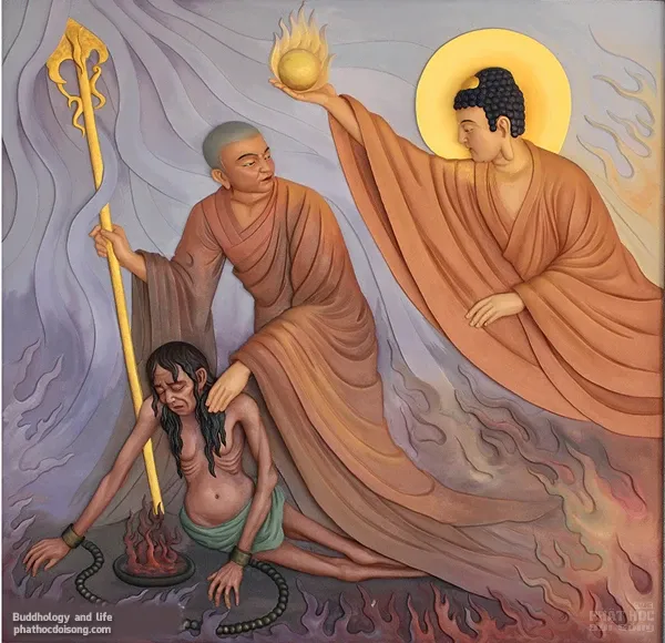 Tập ảnh Mục Kiền Liên cứu mẹ image-1731747481383