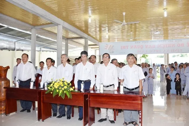 Tây Ninh: Lễ ra mắt Ban quản trị Tịnh Xá Trúc Lâm Tây Ninh: Lễ ra mắt Ban quản trị Tịnh Xá Trúc Lâm image-1731749060644