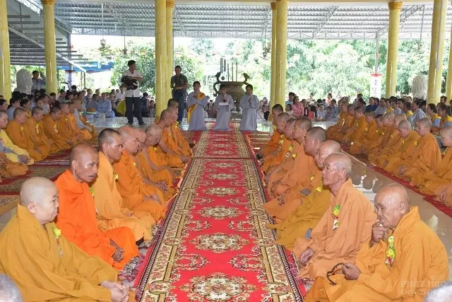 Tây Ninh: Tịnh xá Trúc Lâm tổ chức lễ Vu Lan PL 2561 image-1732288212093