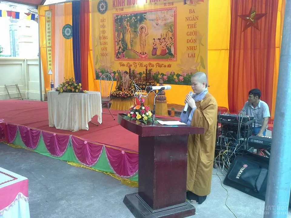 Thái Bình: Chùa Gia Lạc mừng Phật đản 2560 image-1732290464072