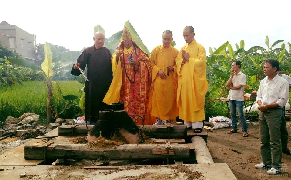 Thái Bình: Chùa Liên Hoa đúc đại hồng chung Thái Bình: Chùa Liên Hoa đúc đại hồng chung image-1731922019186