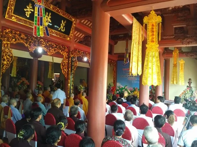 Thái Bình: Khánh tuế HT Thích Thanh Dục tròn 90 tuổi Thái Bình: Khánh tuế HT Thích Thanh Dục tròn 90 tuổi image-1731938465405