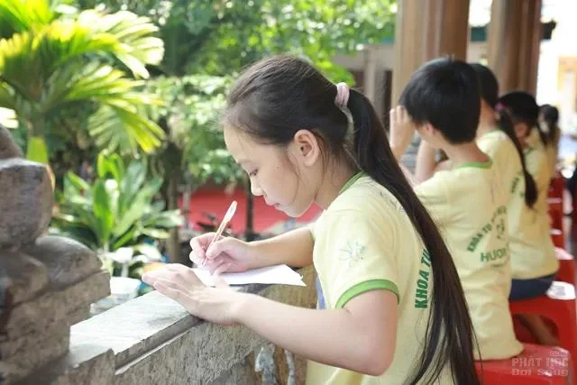 Thái Nguyên: Bế mạc khóa tu mùa hè 'Hương Từ Bi' image-1731748046693