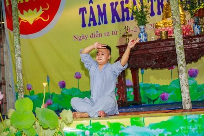 Thái nguyên: chùa Huống Thượng khai mạc khóa tu 'Tâm khai trí sang lần thứ 2' 6 Thái nguyên: chùa Huống Thượng khai mạc khóa tu 'Tâm khai trí sang lần thứ 2' image-1731935730649