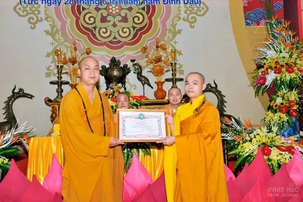 Thanh Hóa: Đại giới đàn Chính Hòa Truyền giới cho giới tử Thanh Hóa: Đại giới đàn Chính Hòa Truyền giới cho giới tử image-1731938581764