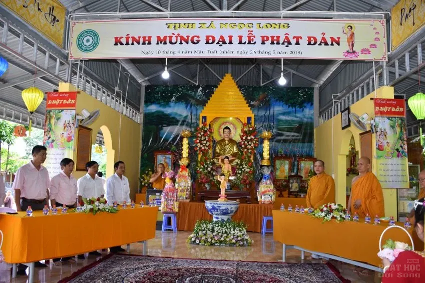 Thị xã Bình Long: Tịnh xá Ngọc Long tổ chức lễ Phật đản image-1731944834269