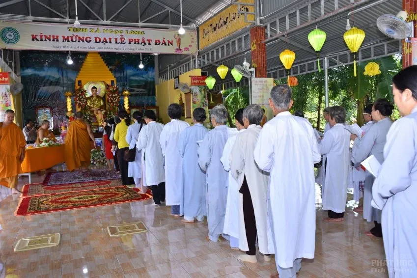 Thị xã Bình Long: Tịnh xá Ngọc Long tổ chức lễ Phật đản image-1731944854734