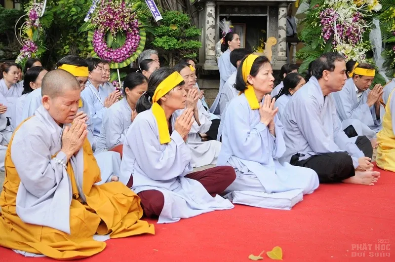 Thỉnh linh mô cố Hòa thượng Thích Quang Đạo tham Phật - yết Tổ image-1732292512104