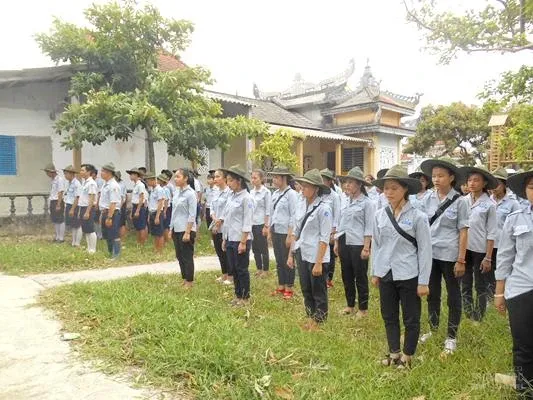 Trại tập huấn kỷ năng sinh hoạt ngành thanh, thiếu GĐPT Hải Lăng vùng 1 image-1732290183182