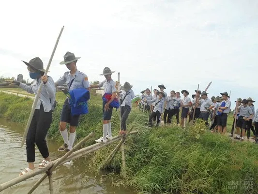 Trại tập huấn kỷ năng sinh hoạt ngành thanh, thiếu GĐPT Hải Lăng vùng 1 image-1732290193994