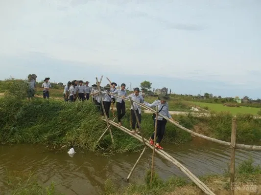 Trại tập huấn kỷ năng sinh hoạt ngành thanh, thiếu GĐPT Hải Lăng vùng 1 image-1732290194805