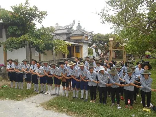 Trại tập huấn kỷ năng sinh hoạt ngành thanh, thiếu GĐPT Hải Lăng vùng 1 image-1732290204499