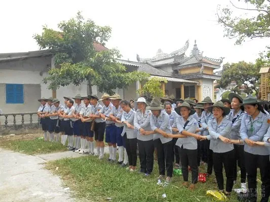 Trại tập huấn kỷ năng sinh hoạt ngành thanh, thiếu GĐPT Hải Lăng vùng 1 image-1732290205350