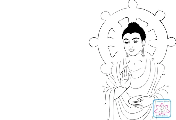 Tranh Đức Phật vẽ bằng bút chì image-1731932676439