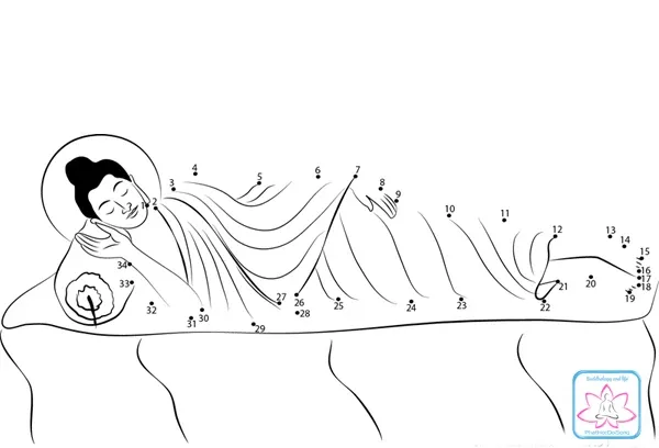 Tranh Đức Phật vẽ bằng bút chì image-1731932676896