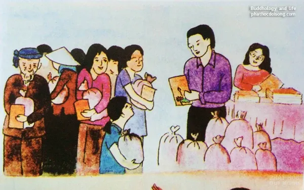 Tranh vẽ 'nhân quả ba đời' của Diệu Trí Tranh vẽ "nhân quả ba đời" của Diệu Trí image-1731746336330