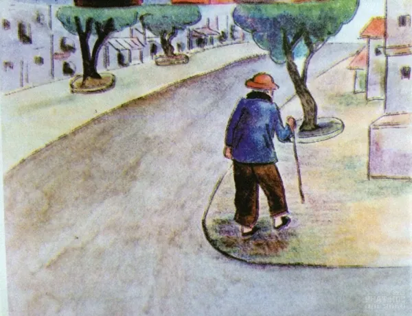 Tranh vẽ "nhân quả ba đời" của Diệu Trí (phần 1) image-1731746430755