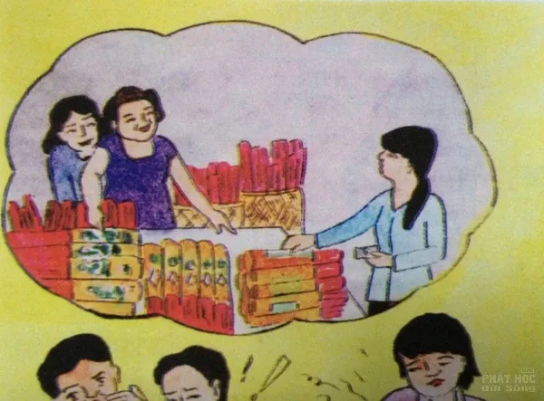 Tranh vẽ "nhân quả ba đời" của Diệu Trí (phần 1) image-1731746432141