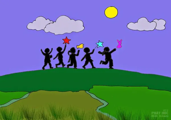 Tranh vẽ Trung Thu thuần Việt của Phạm Hoan image-1731939264293