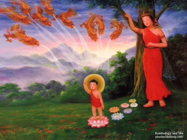 Tranh vẽ vườn Lâm Tỳ Ni các nước trên thế giới image-1731745724282