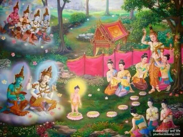 Tranh vẽ vườn Lâm Tỳ Ni các nước trên thế giới image-1731745726055