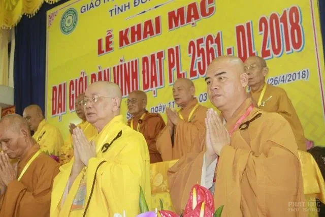 Trọng đại lễ Khai mạc Đại giới đàn Vĩnh Đạt 2018 18 Trọng đại lễ Khai mạc Đại giới đàn Vĩnh Đạt 2018 image-1731945474281