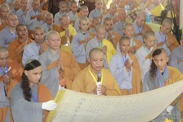 Trọng đại lễ Khai mạc Đại giới đàn Vĩnh Đạt 2018 39 Trọng đại lễ Khai mạc Đại giới đàn Vĩnh Đạt 2018 image-1731945489365