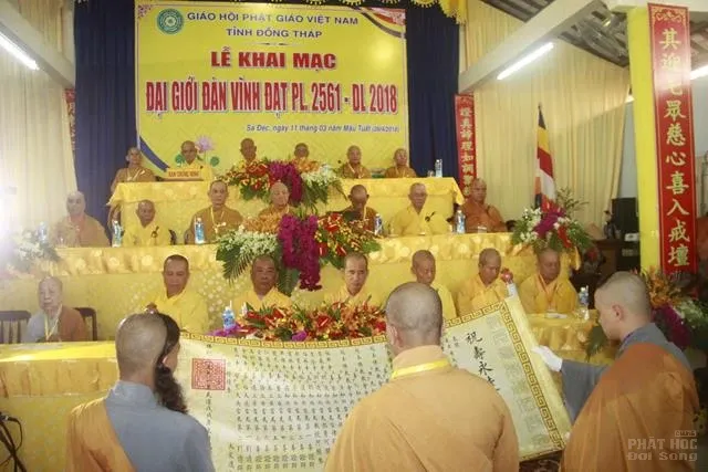 Trọng đại lễ Khai mạc Đại giới đàn Vĩnh Đạt 2018 image-1731945490082