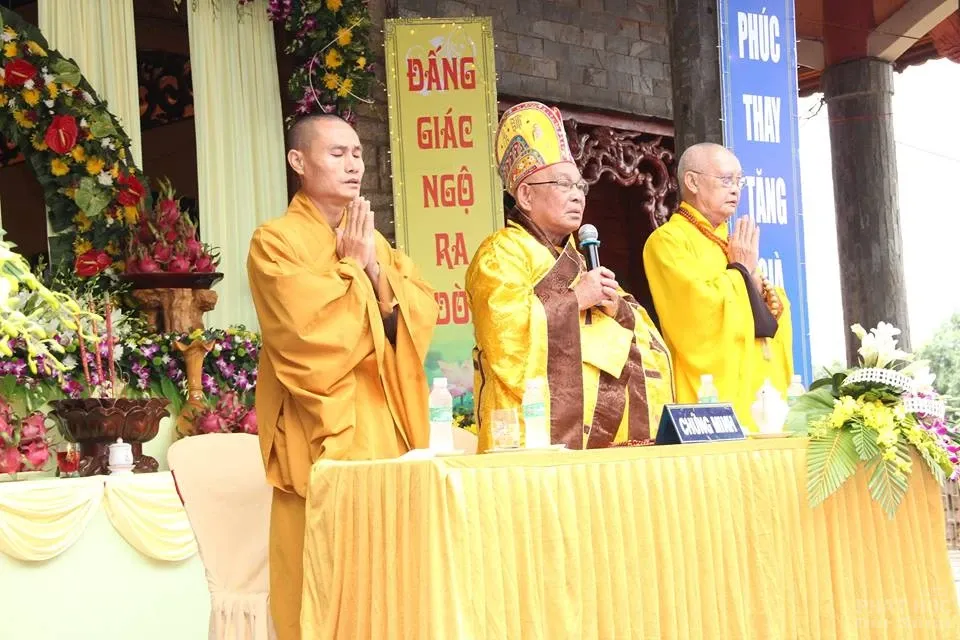 Trọng thể Đại Lễ Phật đản Phật giáo huyện Bù Gia Mập tại chùa Đức Hạnh image-1731935689448