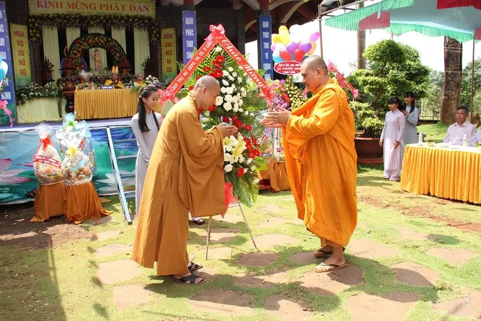 Trọng thể Đại Lễ Phật đản Phật giáo huyện Bù Gia Mập tại chùa Đức Hạnh image-1731935695155