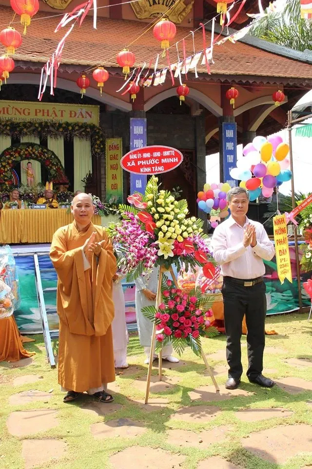 Trọng thể Đại Lễ Phật đản Phật giáo huyện Bù Gia Mập tại chùa Đức Hạnh image-1731935696171