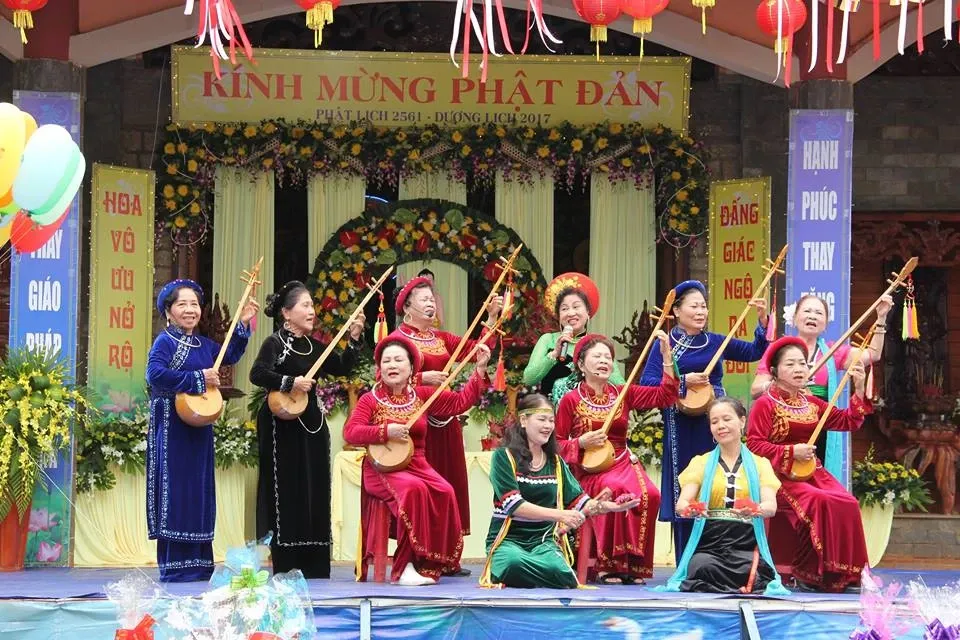 Trọng thể Đại Lễ Phật đản Phật giáo huyện Bù Gia Mập tại chùa Đức Hạnh image-1731935696987
