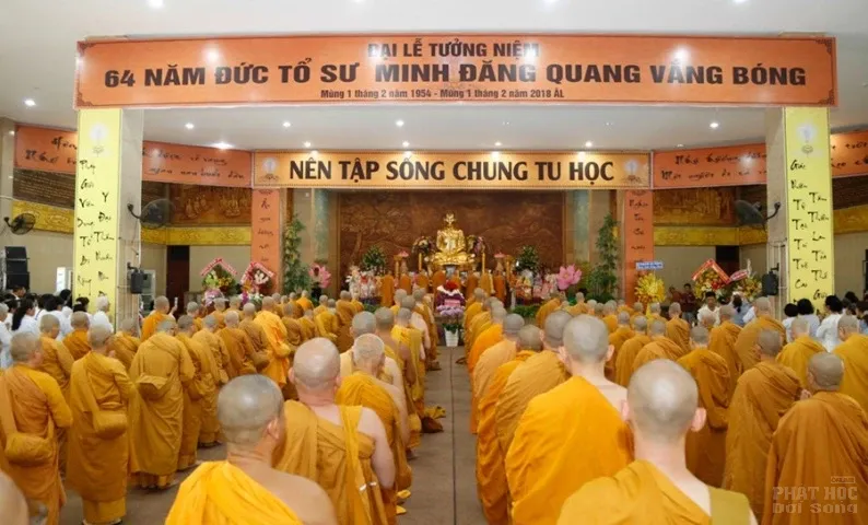 Tưởng niệm Tổ sư - khai mạc thư viện tại Pháp viện Minh Đăng Quang image-1731943009982