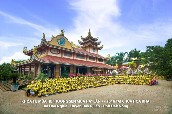 Video phóng sự bế mạc khóa tu mùa hè 2016 chùa Hoa Khai image-1731748857751