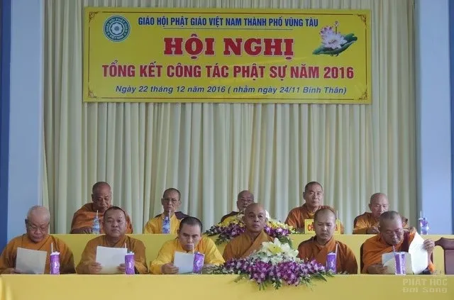 Vũng Tàu: Hội nghị Tổng kết công tác Phật sự năm 2016 1 Vũng Tàu: Hội nghị Tổng kết công tác Phật sự năm 2016 image-1731932554866