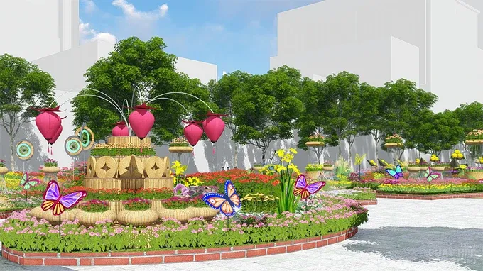 Xem mô hình đường hoa Nguyễn Huệ 2018 image-1731939734549