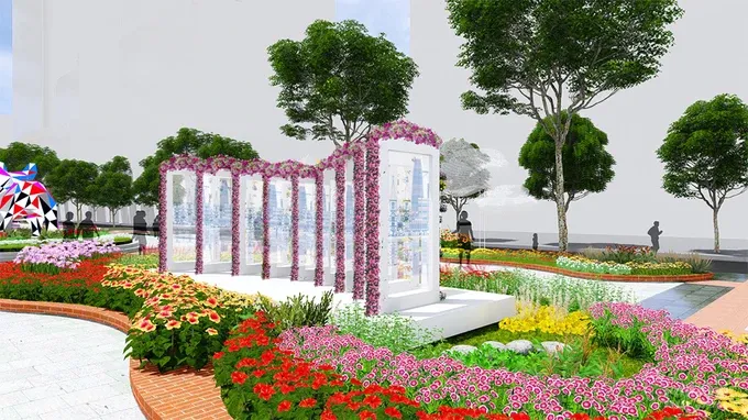 Xem mô hình đường hoa Nguyễn Huệ 2018 image-1731939738949