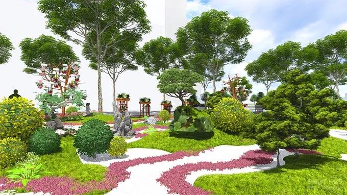 Xem mô hình đường hoa Nguyễn Huệ 2018 image-1731939739683