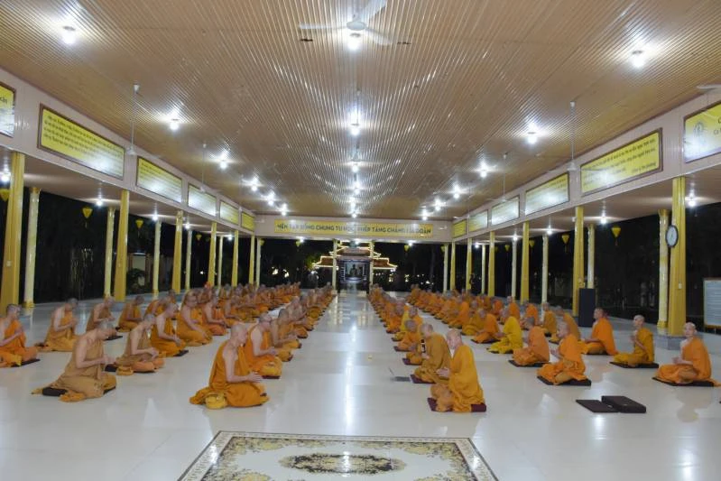 Tân Biên: Phiên họp trù bị Khóa tu truyền thống Khất sĩ lần thứ 36 tại tịnh xá Trúc Lâm