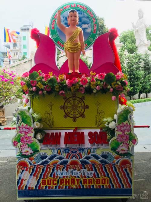 thiet ke thi cong kieu ruoc phat xe hoa phat dan vesak 2025 phathocdoisong 12