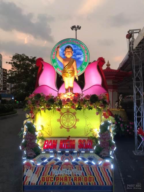 thiet ke thi cong kieu ruoc phat xe hoa phat dan vesak 2025 phathocdoisong 13